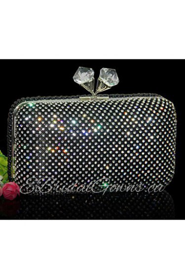 Women Other Leather Type Minaudiere Clutch / Evening Bag Gold / Silver / Black