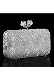 Women Other Leather Type Minaudiere Clutch / Evening Bag Gold / Silver / Black