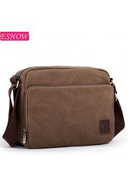 Fashion Men's Rucksack Retro Casual Business Shoulder Messenger Bag Canvas Handbag