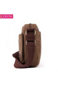 Fashion Men's Rucksack Retro Casual Business Shoulder Messenger Bag Canvas Handbag