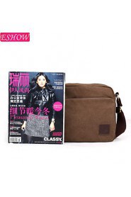 Fashion Men's Rucksack Retro Casual Business Shoulder Messenger Bag Canvas Handbag