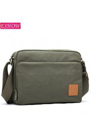 Fashion Men's Rucksack Retro Casual Business Shoulder Messenger Bag Canvas Handbag