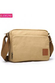 Fashion Men's Rucksack Retro Casual Business Shoulder Messenger Bag Canvas Handbag