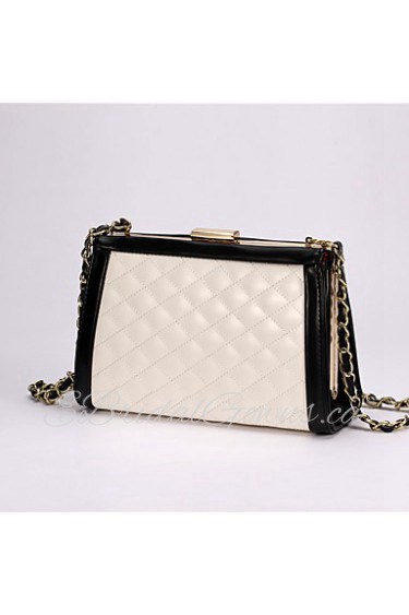 Women's The Grid Color Matching Evening Bag