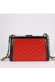 Women's The Grid Color Matching Evening Bag