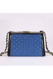 Women's The Grid Color Matching Evening Bag