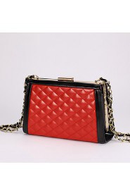 Women's The Grid Color Matching Evening Bag