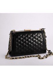 Women's The Grid Color Matching Evening Bag