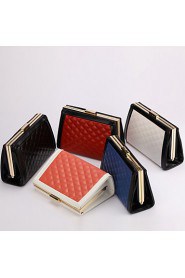 Women's The Grid Color Matching Evening Bag