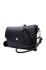 Women's PU Tote Bag/Single Shoulder Bag/Crossbody Bags Black/Light Gray