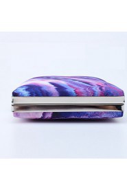 Women's Handmade ThIrregular Color Ink Evening Bag