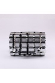 Women's The Large Capacity Grid Evening Bag