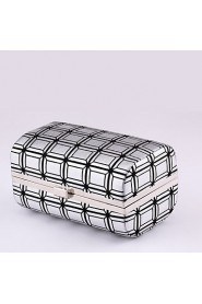 Women's The Large Capacity Grid Evening Bag