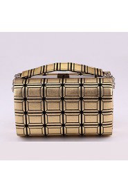 Women's The Large Capacity Grid Evening Bag