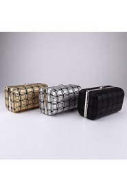 Women's The Large Capacity Grid Evening Bag