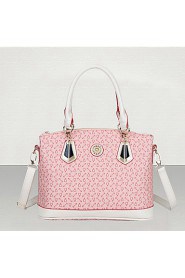 Women Formal / Casual / Office & Career / Shopping PU Tote White / Pink / Blue / Black