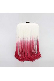 Women's The Gradient Tassel Evening Bag