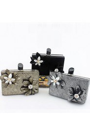 Women's Handmade The Plaid Flower Evening Bag