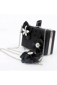 Women's Handmade The Plaid Flower Evening Bag