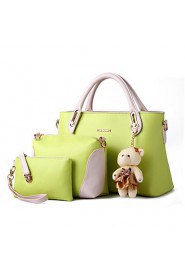 Women PU Baguette Shoulder Bag / Tote Multi color