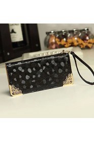 Women's PU Wallet Gold/Silver/Black