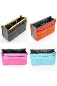 Women's Fashion Casual Multifunctional Mesh Cosmetic Makeup Bag Storage Tote Organizer Pink / Blue / Green / Orange / Gray / Multi color