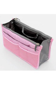 Women's Fashion Casual Multifunctional Mesh Cosmetic Makeup Bag Storage Tote Organizer Pink / Blue / Green / Orange / Gray / Multi color