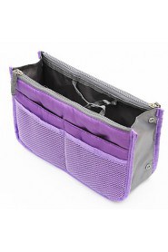 Women's Fashion Casual Multifunctional Mesh Cosmetic Makeup Bag Storage Tote Organizer Pink / Blue / Green / Orange / Gray / Multi color