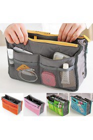 Women's Fashion Casual Multifunctional Mesh Cosmetic Makeup Bag Storage Tote Organizer Pink / Blue / Green / Orange / Gray / Multi color