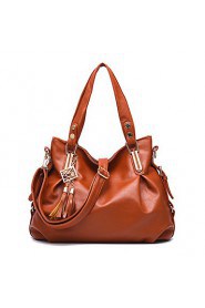 Women's Fashion Casual Vintage PU Leather Messenger Shoulder Bag/Totes