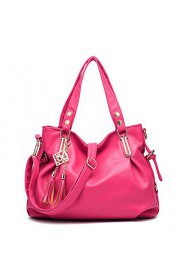 Women's Fashion Casual Vintage PU Leather Messenger Shoulder Bag/Totes