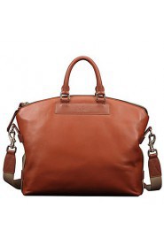 Men Briefcase Top Grade Genuine Leather Business Handbag Vintage First Layer Cowhide Shoulder Messenger Bags