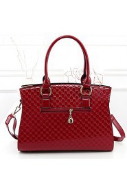 Women Formal / Casual / Office & Career / Shopping PU Tote Blue / Red / Black