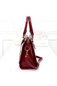 Women Formal / Casual / Office & Career / Shopping PU Tote Blue / Red / Black