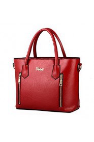 Women's Fashion Casual Vintage PU Leather Messenger Shoulder Bag/Totes