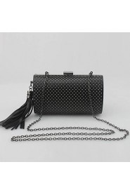 Women's The Rivet tassel Pillow Type Evening Bag