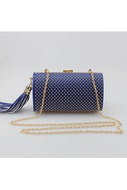 Women's The Rivet tassel Pillow Type Evening Bag