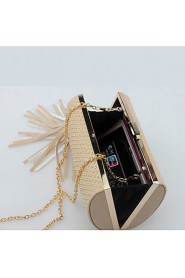 Women's The Rivet tassel Pillow Type Evening Bag