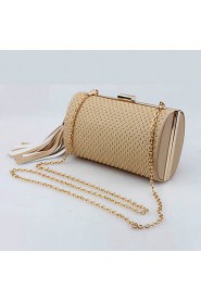 Women's The Rivet tassel Pillow Type Evening Bag