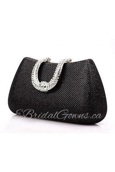 Women's Practical Linen Solid Color Evening Bag