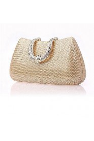 Women's Practical Linen Solid Color Evening Bag