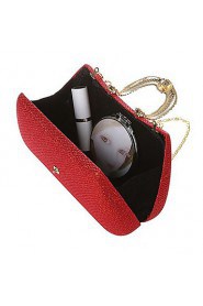 Women's Practical Linen Solid Color Evening Bag