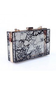 Women's Lace Transparent Evening Bag