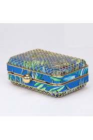 Women's The Grid Pattern Evening Bag