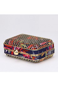 Women's The Grid Pattern Evening Bag