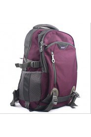 Men Nylon Bucket Backpack Purple / Green / Red / Black