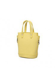 Women Formal / Office & Career Cowhide Tote Yellow / Red / Gray / Black