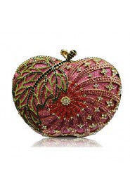 Women's Cute Design Rhinestone Clutch Purse Bag