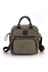 Mens Vintage Canvas Shoulder Messenger Bag Travel Military Handbag