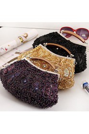 Women of European and American popular vintage handmade beaded BaoZhu embroidered bag dinner packages